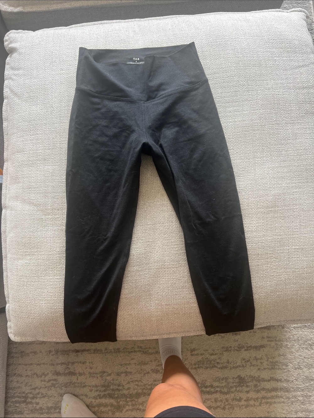 TNA Black High-Waist Leggings
